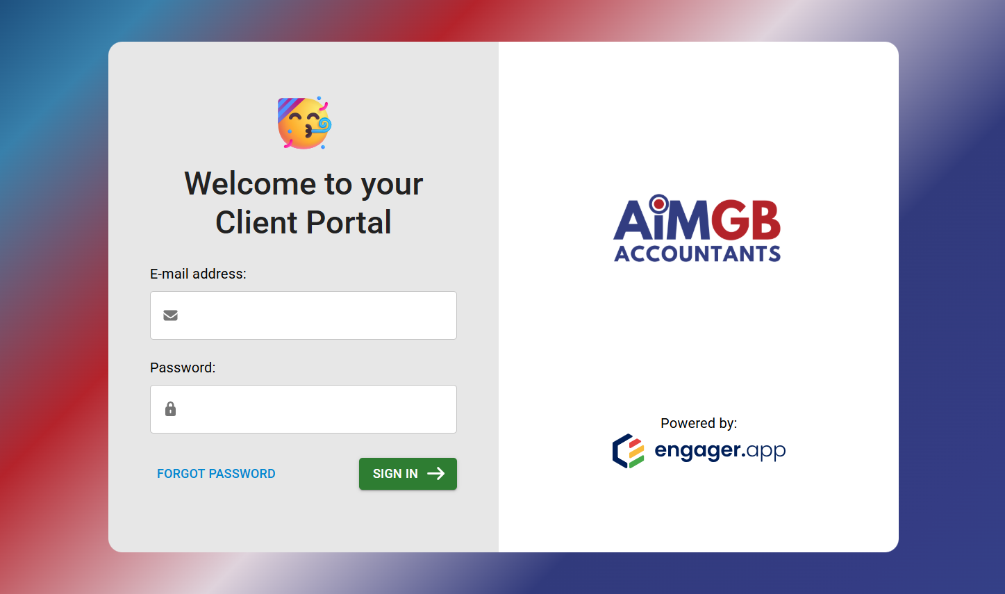 AIM GB client portal and app — online access to deadlines, documents and notifications